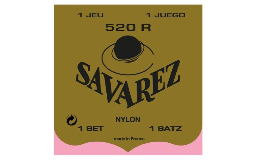 Savarez 520R, Струни за класическа китара, Нормално напрежение