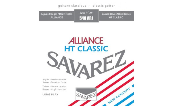 Savarez 540ARJ Alliance/HT Classic, Струни за класическа китара, Смесено напрежение