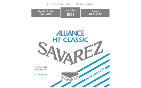 Savarez 540J Alliance/ HT Classic, Струни за класическа китара, Силно напрежение