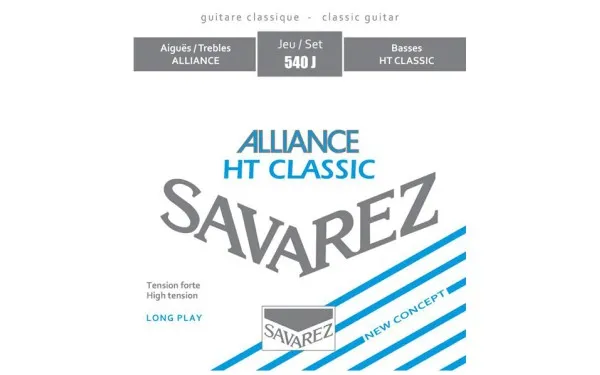 Savarez 540J Alliance/ HT Classic, Струни за класическа китара, Силно напрежение