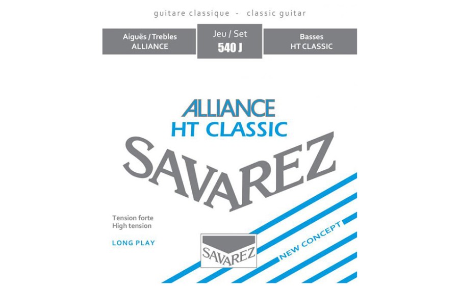 Savarez 540J Alliance/ HT Classic, Струни за класическа китара, Силно напрежение