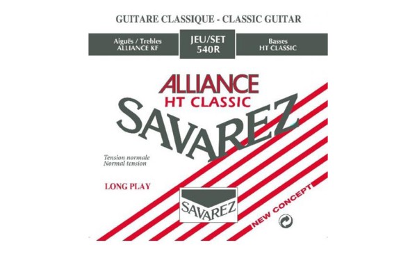 Savarez 540R Allience/HT Classic, Струни за класическа китара, Нормално напрежение