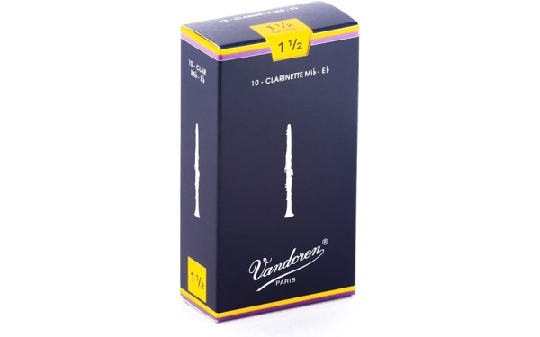 Платък за кларинет Vandoren CR1115, За MiB кларинет, Размер 1.5