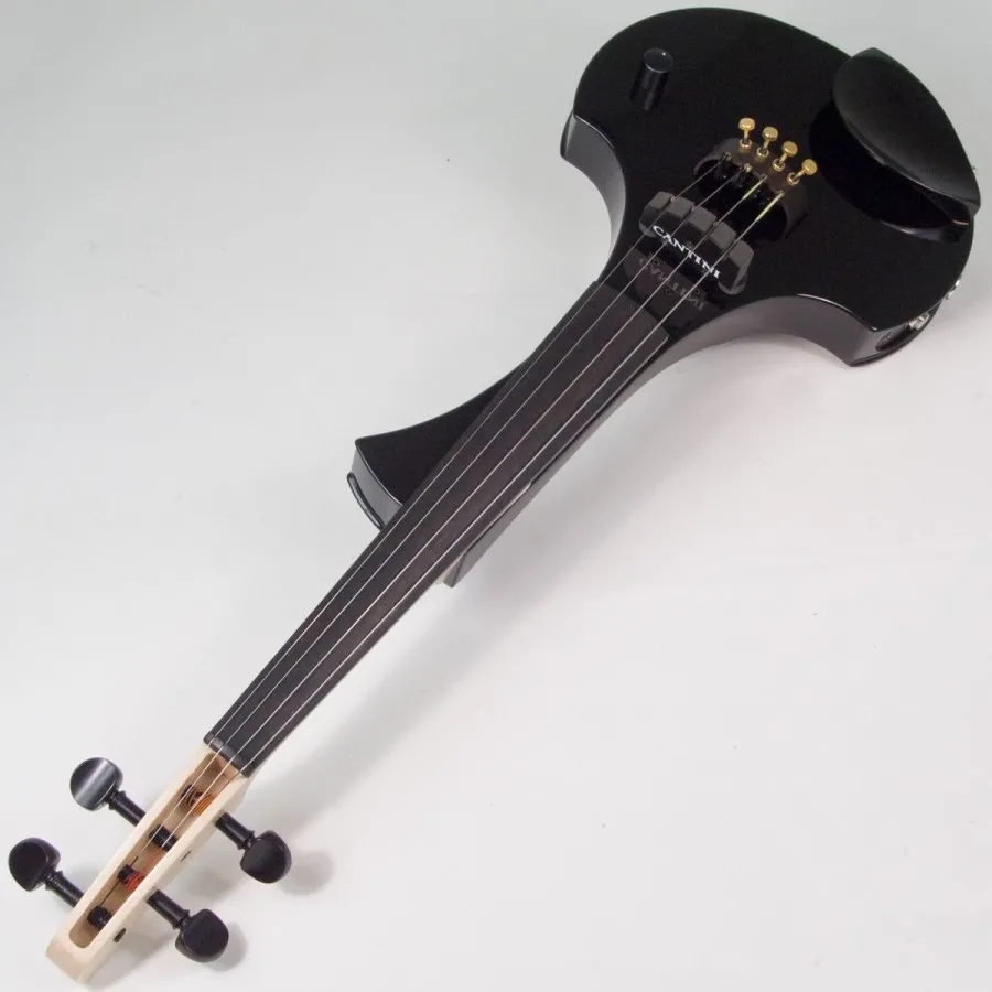 4 струнна Електрическа Цигулка Cantini Earphonic Black