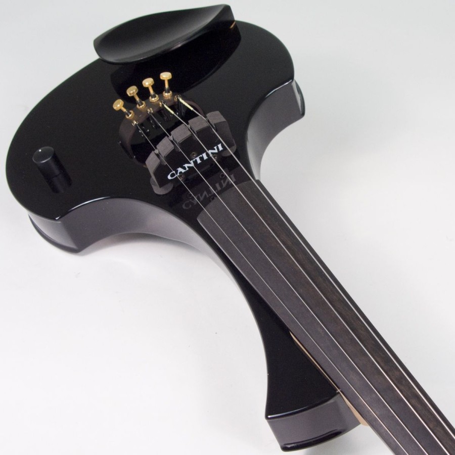 5 струнна Електрическа Цигулка Cantini Earphonic Black
