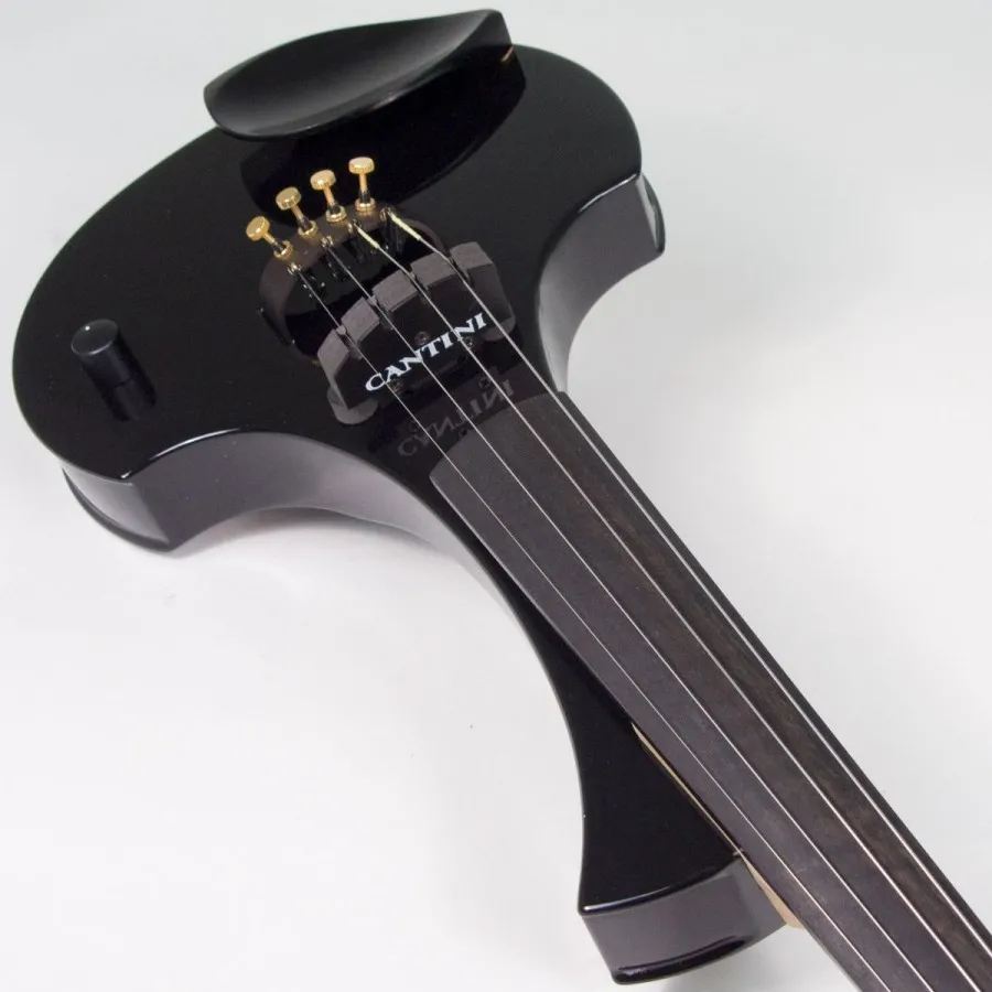 4 струнна Електрическа Цигулка Cantini Earphonic Black