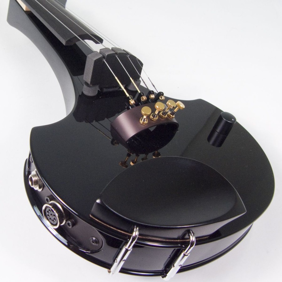 5 струнна Електрическа Цигулка Cantini Earphonic Black