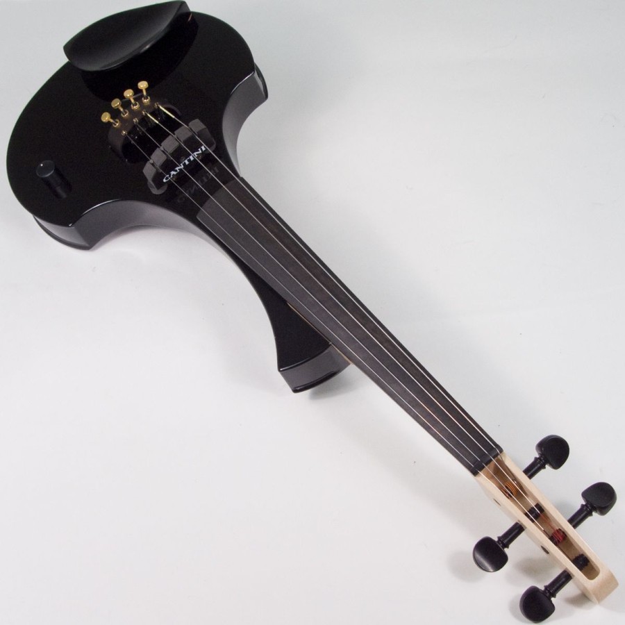 4 струнна Електрическа Цигулка Cantini Earphonic Black