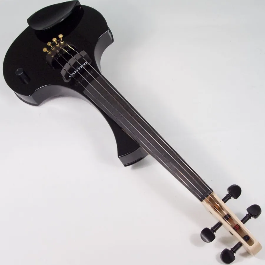 4 струнна Електрическа Цигулка Cantini Earphonic Black