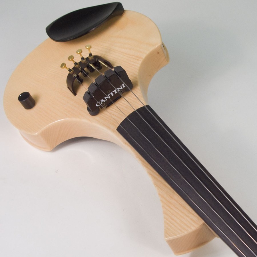 4 струнна Електрическа Цигулка Cantini Earphonic Natural Wood