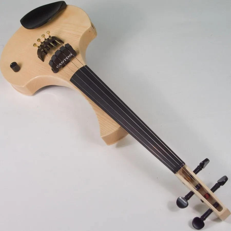 4 струнна Електрическа Цигулка Cantini Earphonic Natural Wood