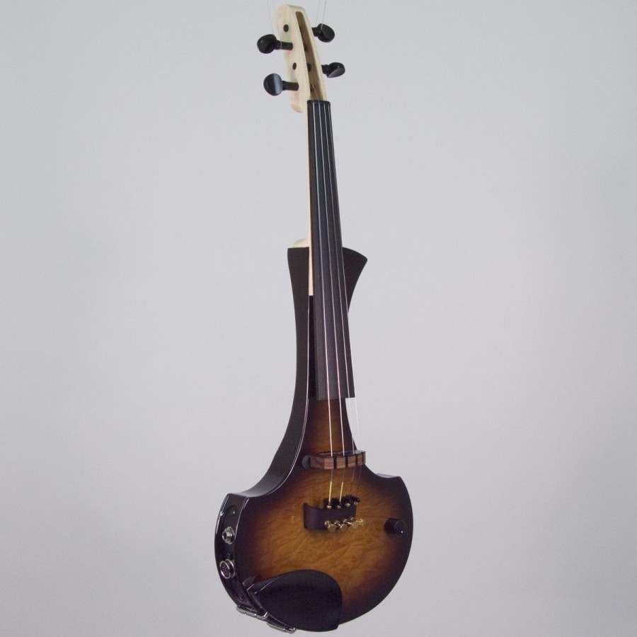 4 струнна Електрическа Цигулка Cantini Earphonic Ochietto Tabacco Burst