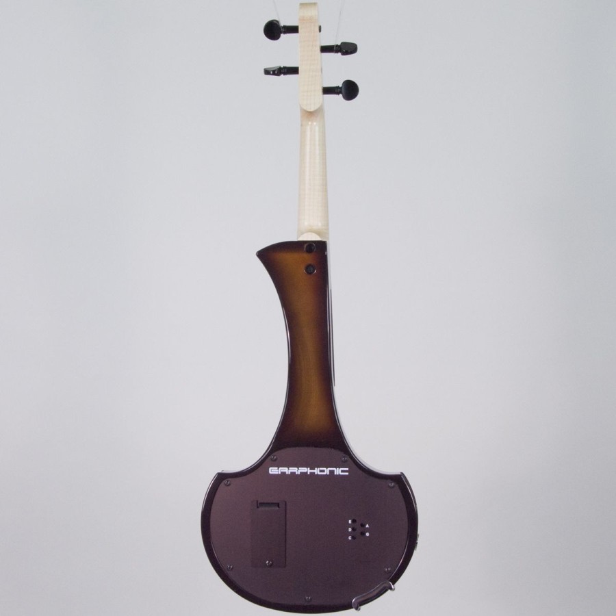 4 струнна Електрическа Цигулка Cantini Earphonic Ochietto Tabacco Burst