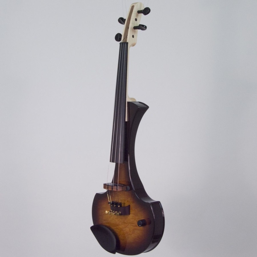 4 струнна Електрическа Цигулка Cantini Earphonic Ochietto Tabacco Burst