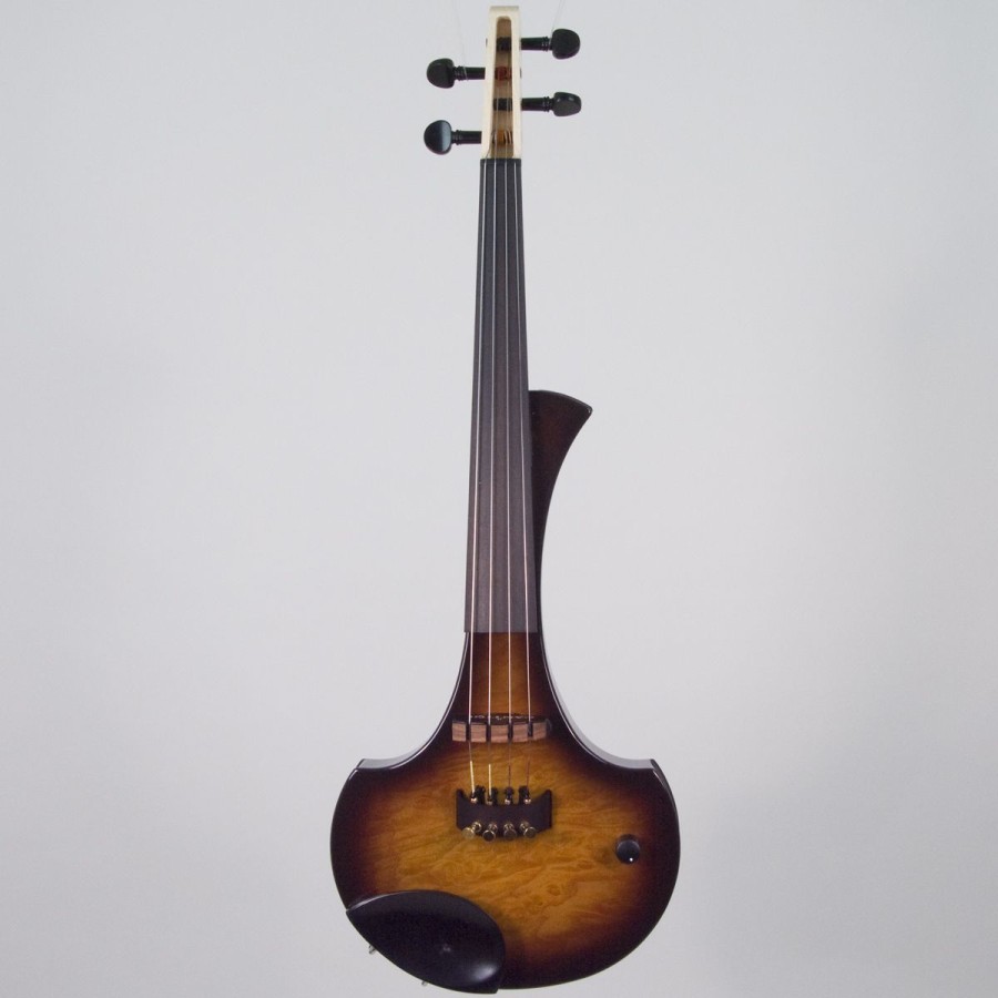 4 струнна Електрическа Цигулка Cantini Earphonic Ochietto Tabacco Burst