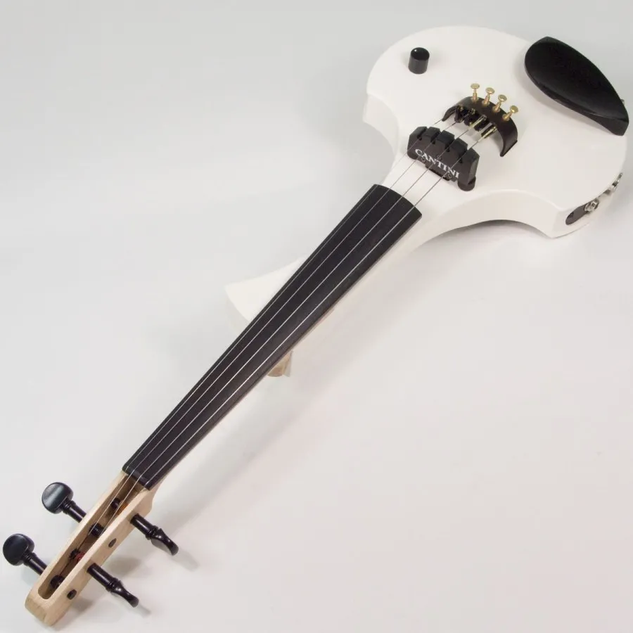 4 струнна Електрическа Цигулка Cantini Earphonic White