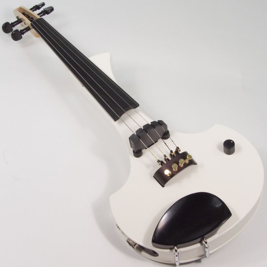 4 струнна Електрическа Цигулка Cantini Earphonic White