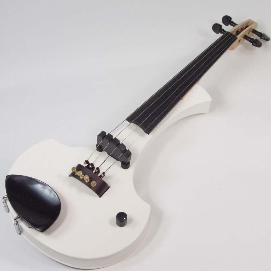 4 струнна Електрическа Цигулка Cantini Earphonic White