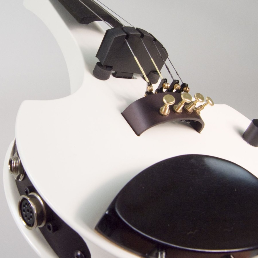 4 струнна Електрическа Цигулка Cantini Earphonic White