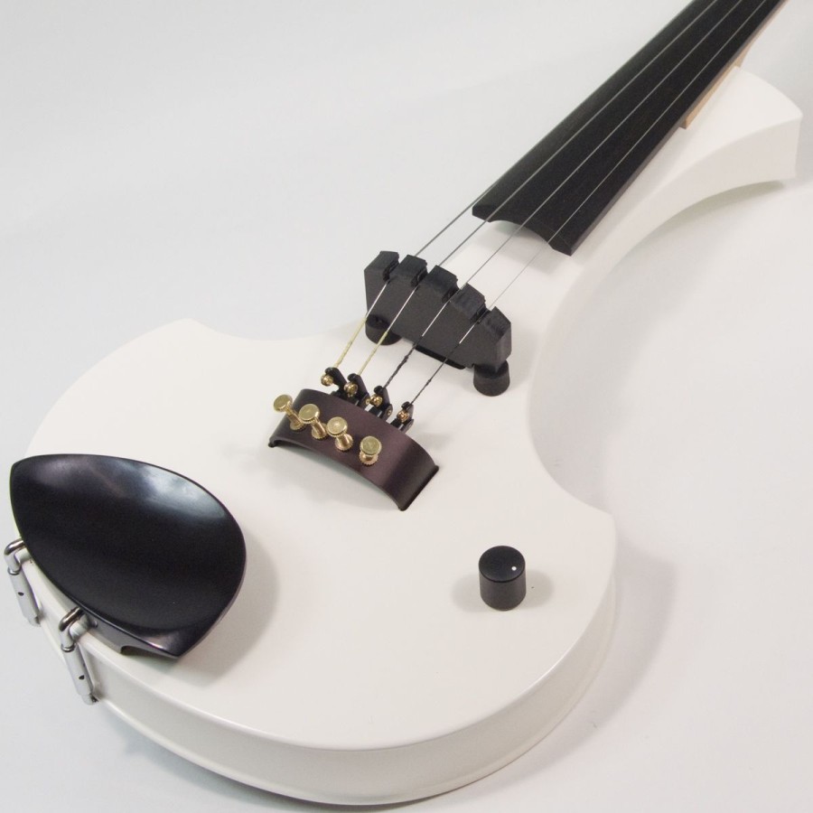 4 струнна Електрическа Цигулка Cantini Earphonic White