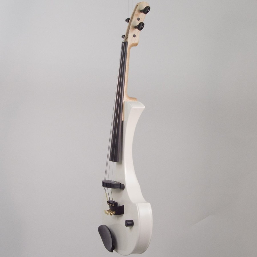 4 струнна Електрическа Цигулка Cantini Earphonic White