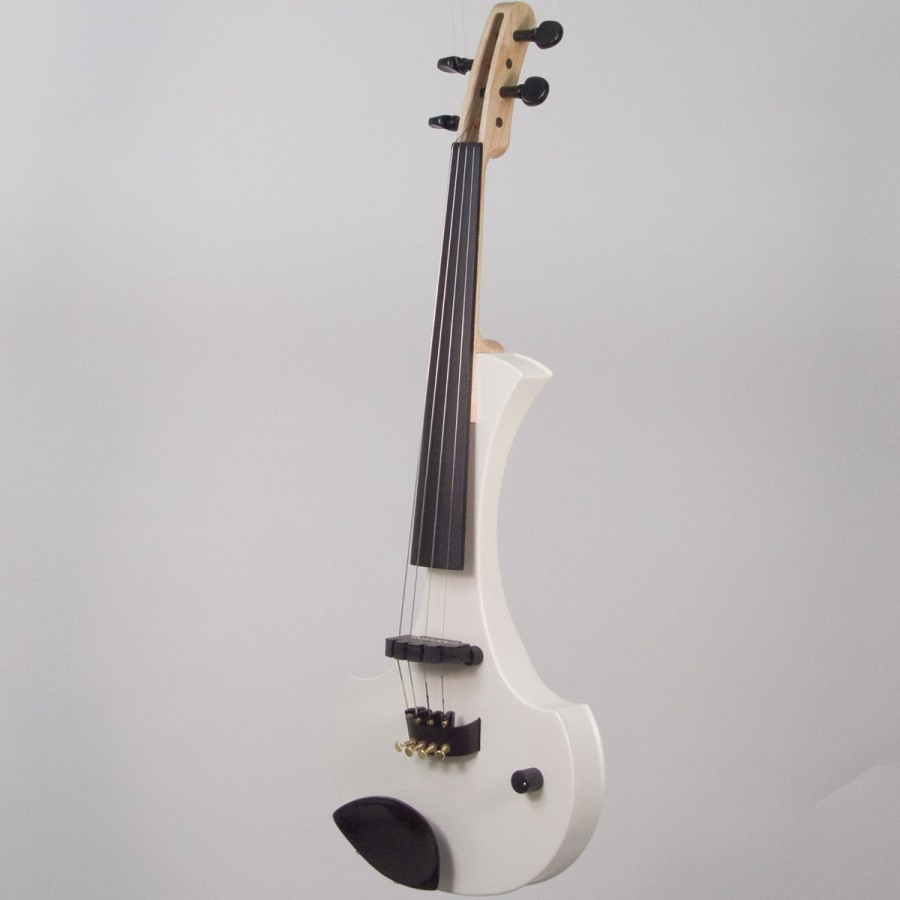4 струнна Електрическа Цигулка Cantini Earphonic White