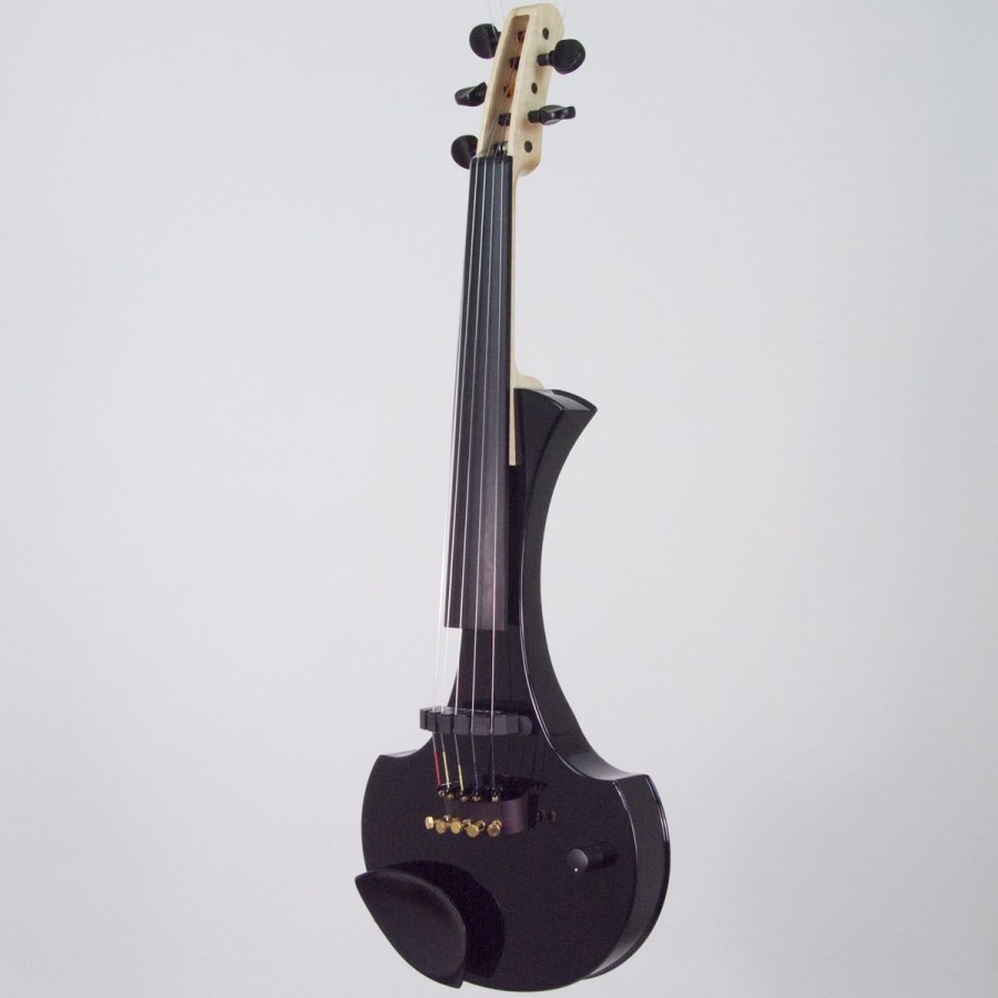 5 струнна Електрическа Цигулка Cantini Earphonic Black