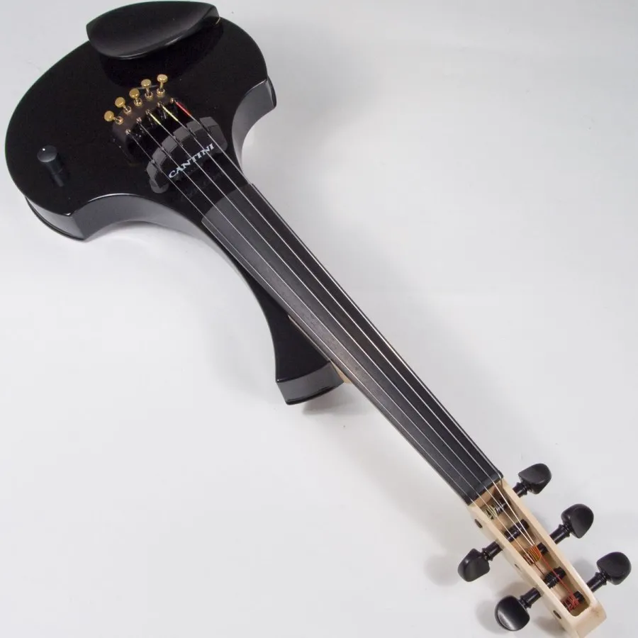 5 струнна Електрическа Цигулка Cantini Earphonic Black