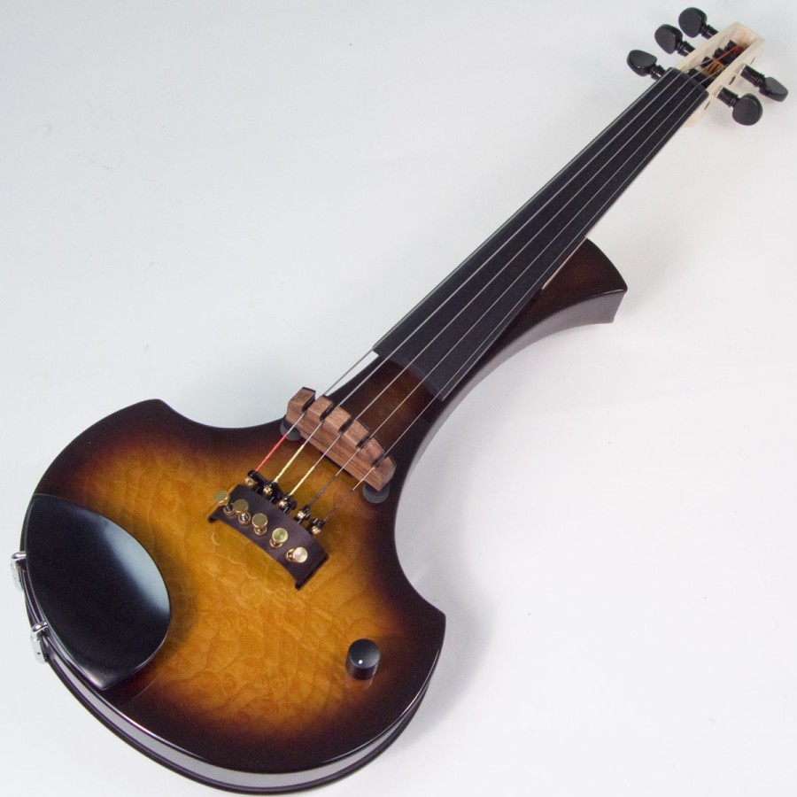 5 струнна Електрическа Цигулка Cantini Earphonic Occhietto Tabacco Burst