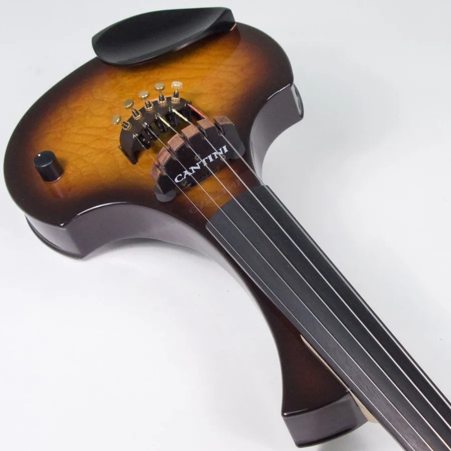 5 струнна Електрическа Цигулка Cantini Earphonic Occhietto Tabacco Burst