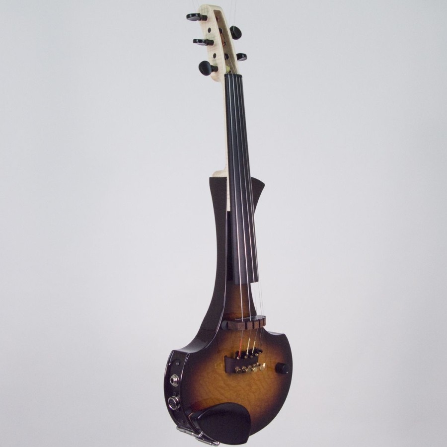 5 струнна Електрическа Цигулка Cantini Earphonic Occhietto Tabacco Burst