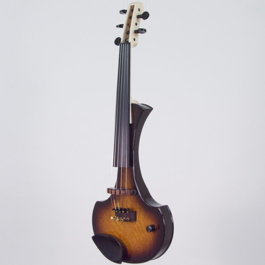 5 струнна Електрическа Цигулка Cantini Earphonic Occhietto Tabacco Burst