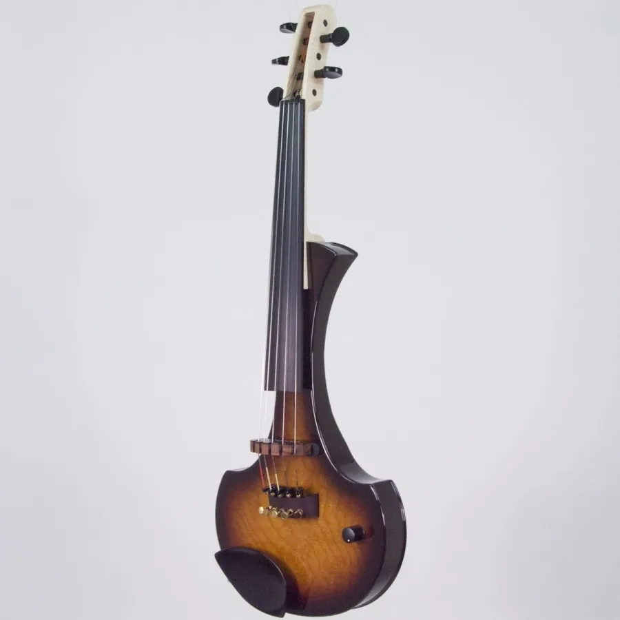 5 струнна Електрическа Цигулка Cantini Earphonic Occhietto Tabacco Burst