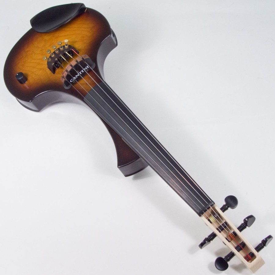 5 струнна Електрическа Цигулка Cantini Earphonic Occhietto Tabacco Burst