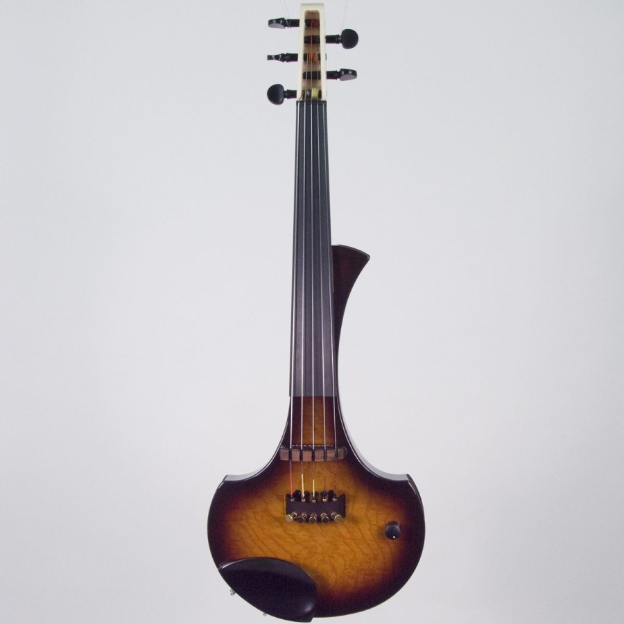 5 струнна Електрическа Цигулка Cantini Earphonic Occhietto Tabacco Burst