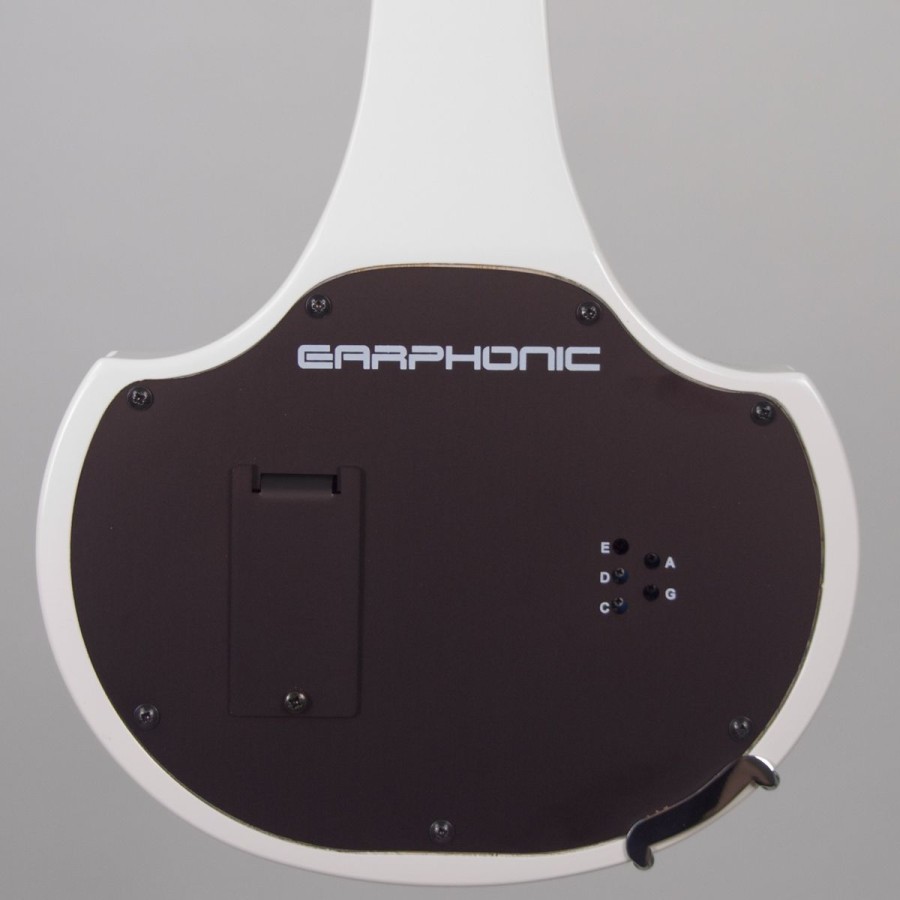 5 струнна Електрическа цигулка Cantini Earphonic White