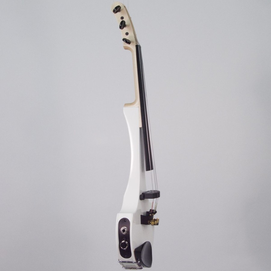 5 струнна Електрическа цигулка Cantini Earphonic White