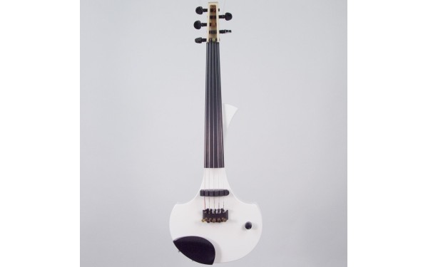 5 струнна Електрическа цигулка Cantini Earphonic White