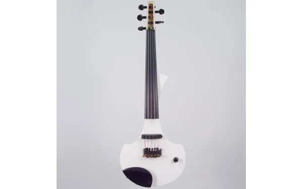 5 струнна Електрическа цигулка Cantini Earphonic White