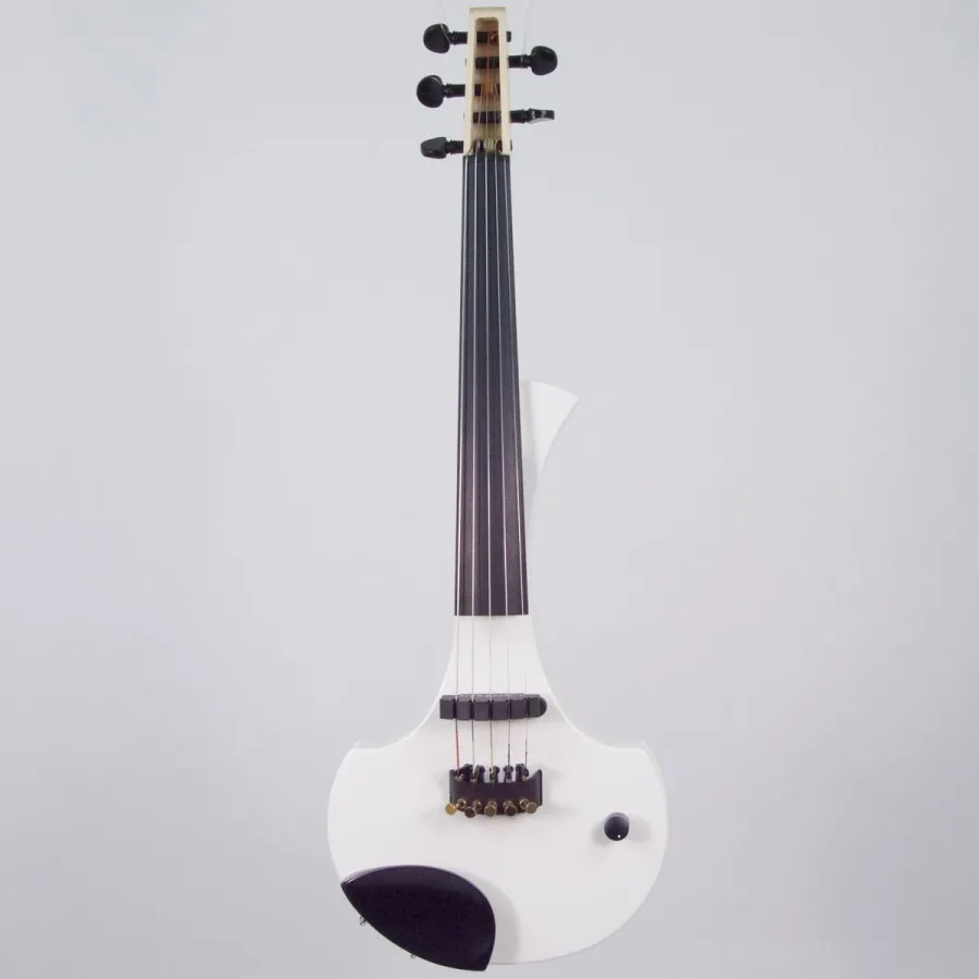 5 струнна Електрическа цигулка Cantini Earphonic White