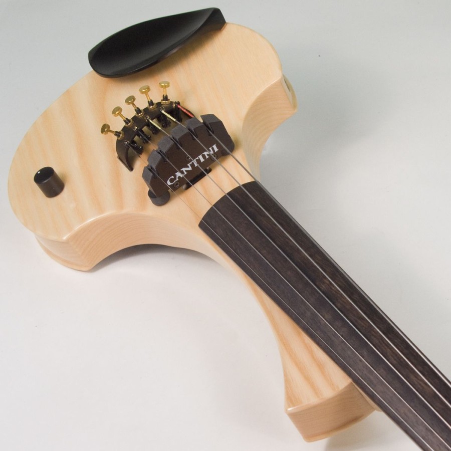 5 струнна Електрическа цигулка Cantini Earphonic Natural Wood