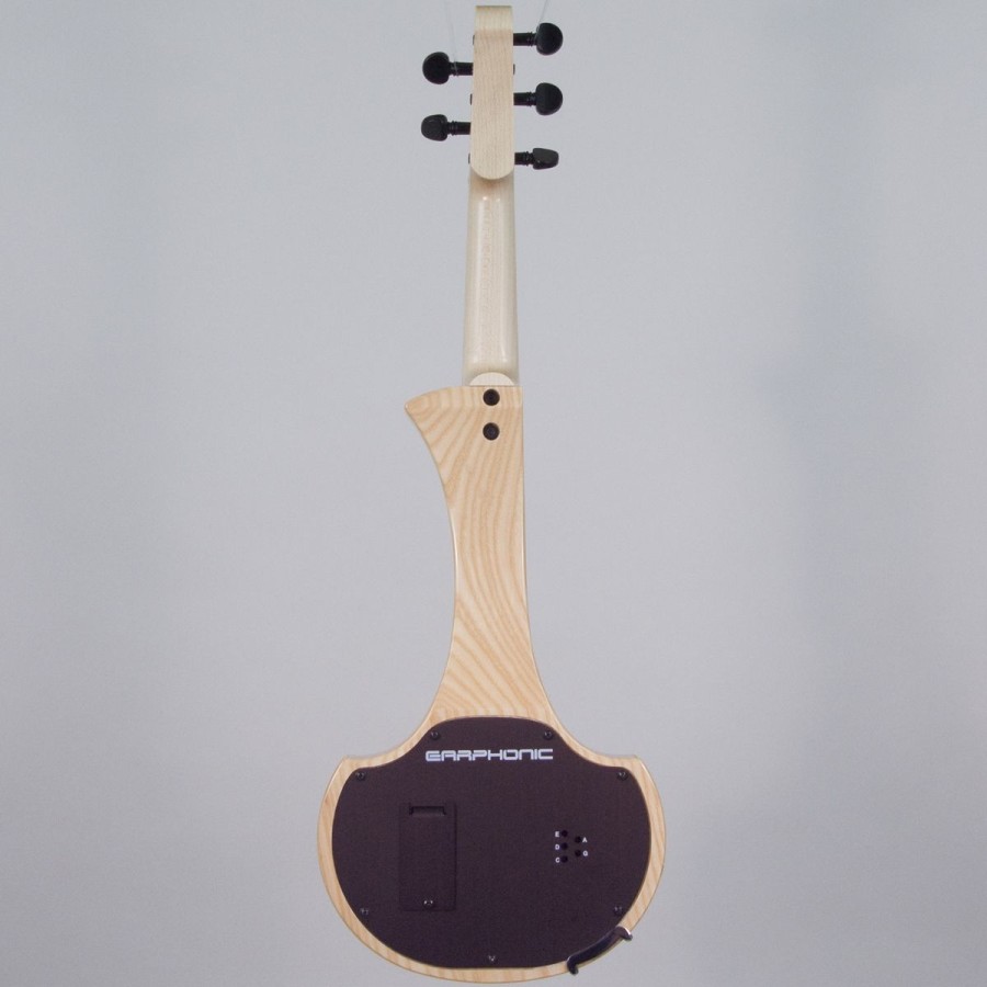 5 струнна Електрическа цигулка Cantini Earphonic Natural Wood
