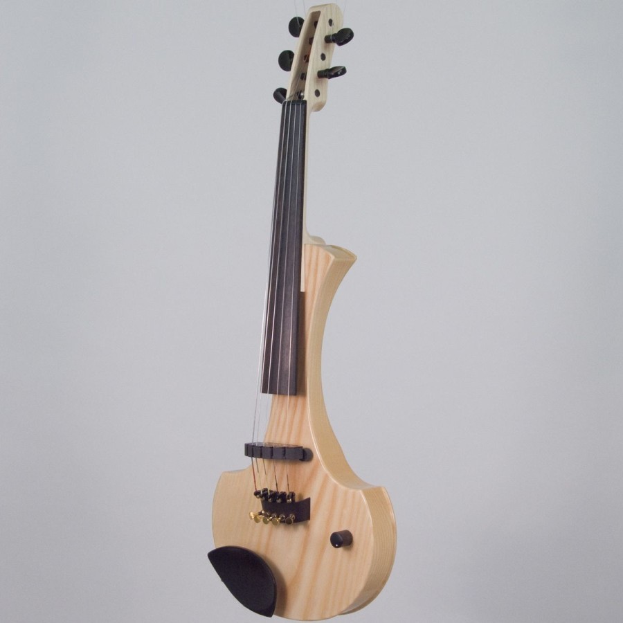 5 струнна Електрическа цигулка Cantini Earphonic Natural Wood
