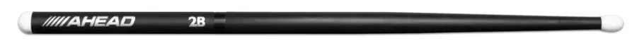 AHEAD Drumsticks - 2B (LT) 16.00" (64 grams) .595" Diameter, .035" Wall Thickness