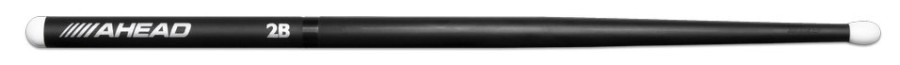 AHEAD Drumsticks - 2B (LT) 16.00" (64 grams) .595" Diameter, .035" Wall Thickness