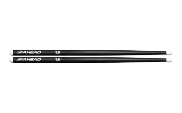 AHEAD Drumsticks - 2B (LT) 16.00" (64 grams) .595" Diameter, .035" Wall Thickness