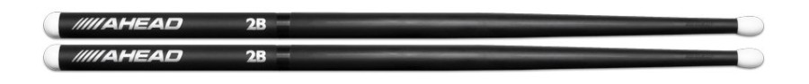 AHEAD Drumsticks - 2B (LT) 16.00" (64 grams) .595" Diameter, .035" Wall Thickness
