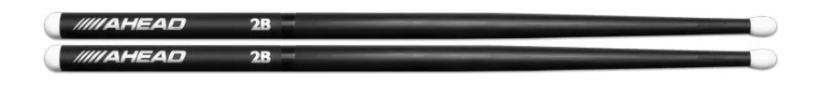 AHEAD Drumsticks - 2B (LT) 16.00" (64 grams) .595" Diameter, .035" Wall Thickness