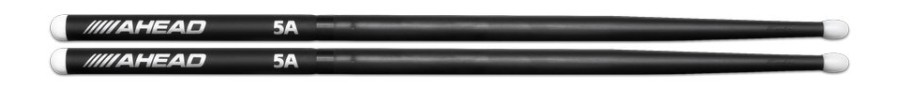 AHEAD Drumsticks - 5A (MT) 16.00" (53 grams) .540" Diameter, .030" Wall Thickness