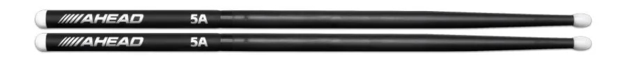 AHEAD Drumsticks - 5A (MT) 16.00" (53 grams) .540" Diameter, .030" Wall Thickness